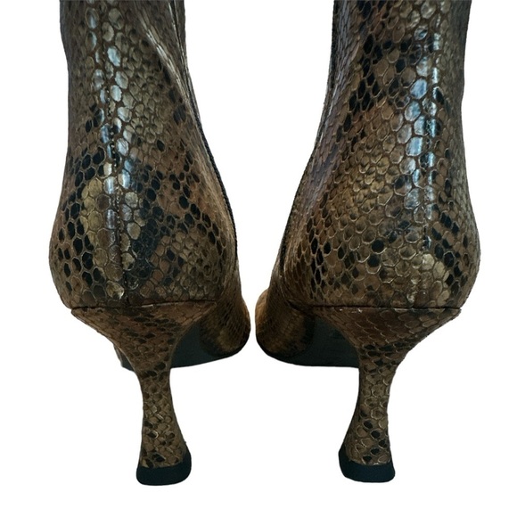 Free People Women’s Snake Print Ankle Boots Size: 7 - Picture 5 of 6
